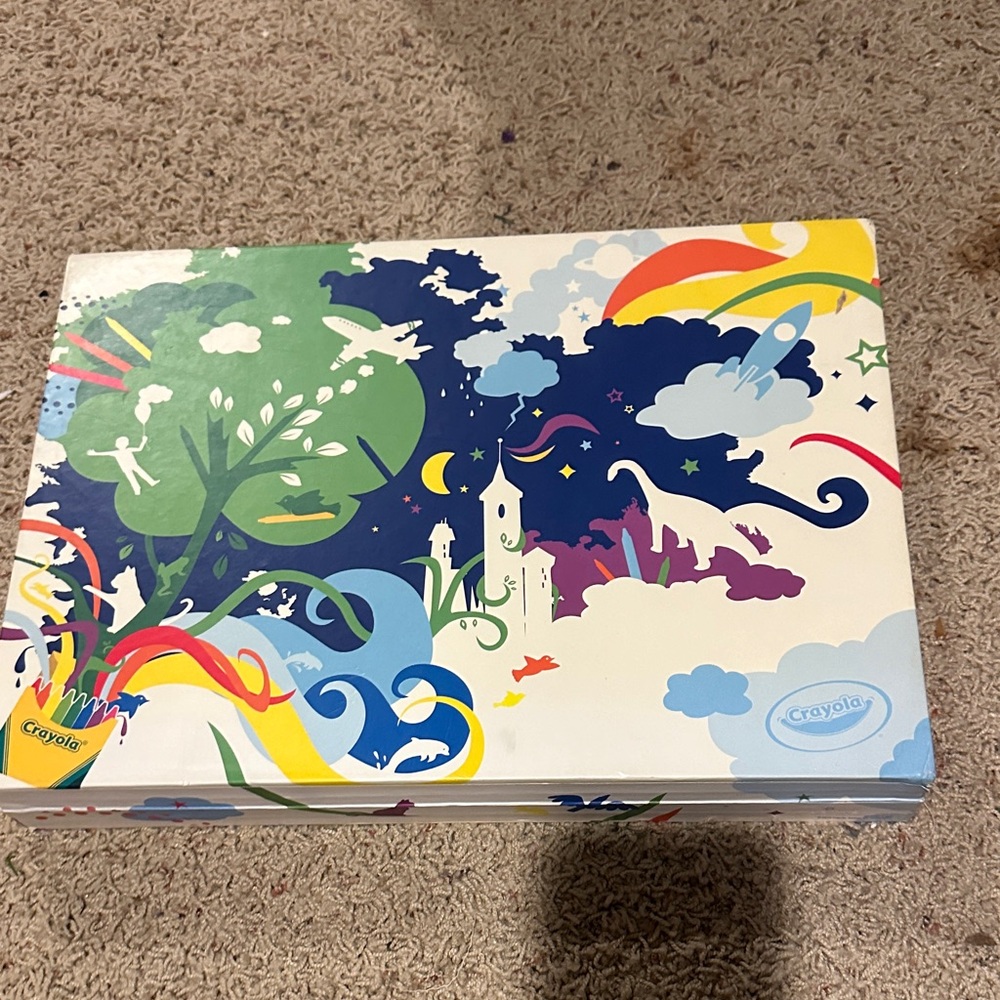 Crayola Whimsical Rainbow Art Breifcase